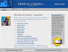Tablet Screenshot of bradleyleasing.com